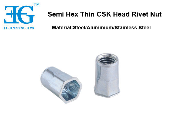 Semi Hex Thin CSK Head