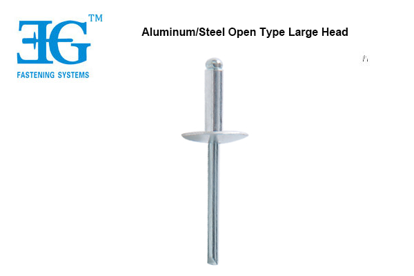 Aluminum/Steel Open Type Large Head