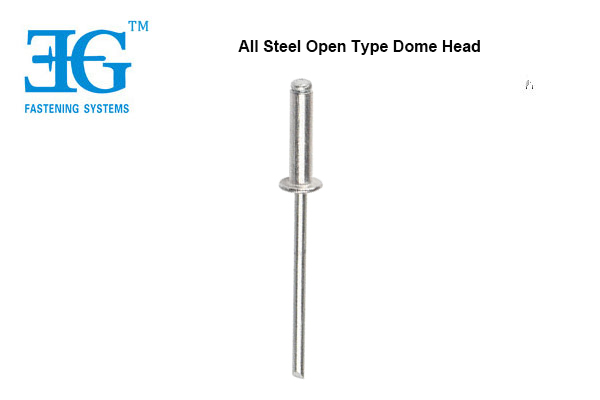 All Steel Open Type Dome Head