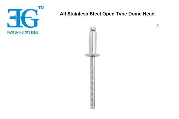 All Stainless Steel Open Type Dome Head