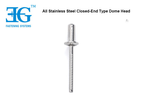 All Stainless Steel Closed-End Type Dome Head