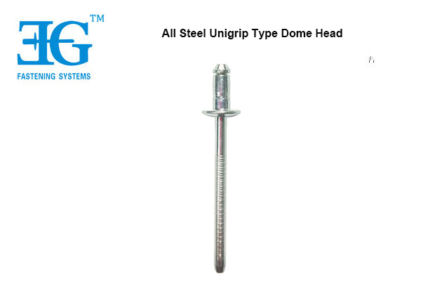 All Steel Unigrip Type Dome Head