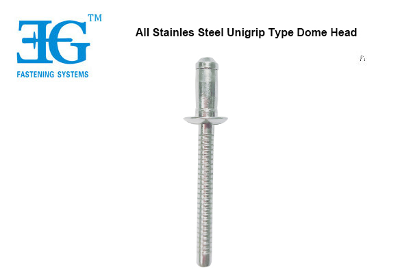 All Stainless Steel Unigrip Type Dome Head