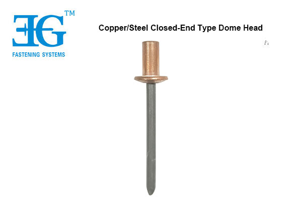 Copper/Steel Closed-End Type Dome Head