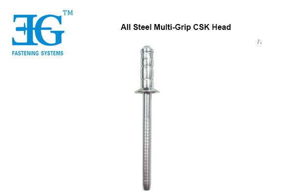 All Steel Multi-Grip Type CSK Head
